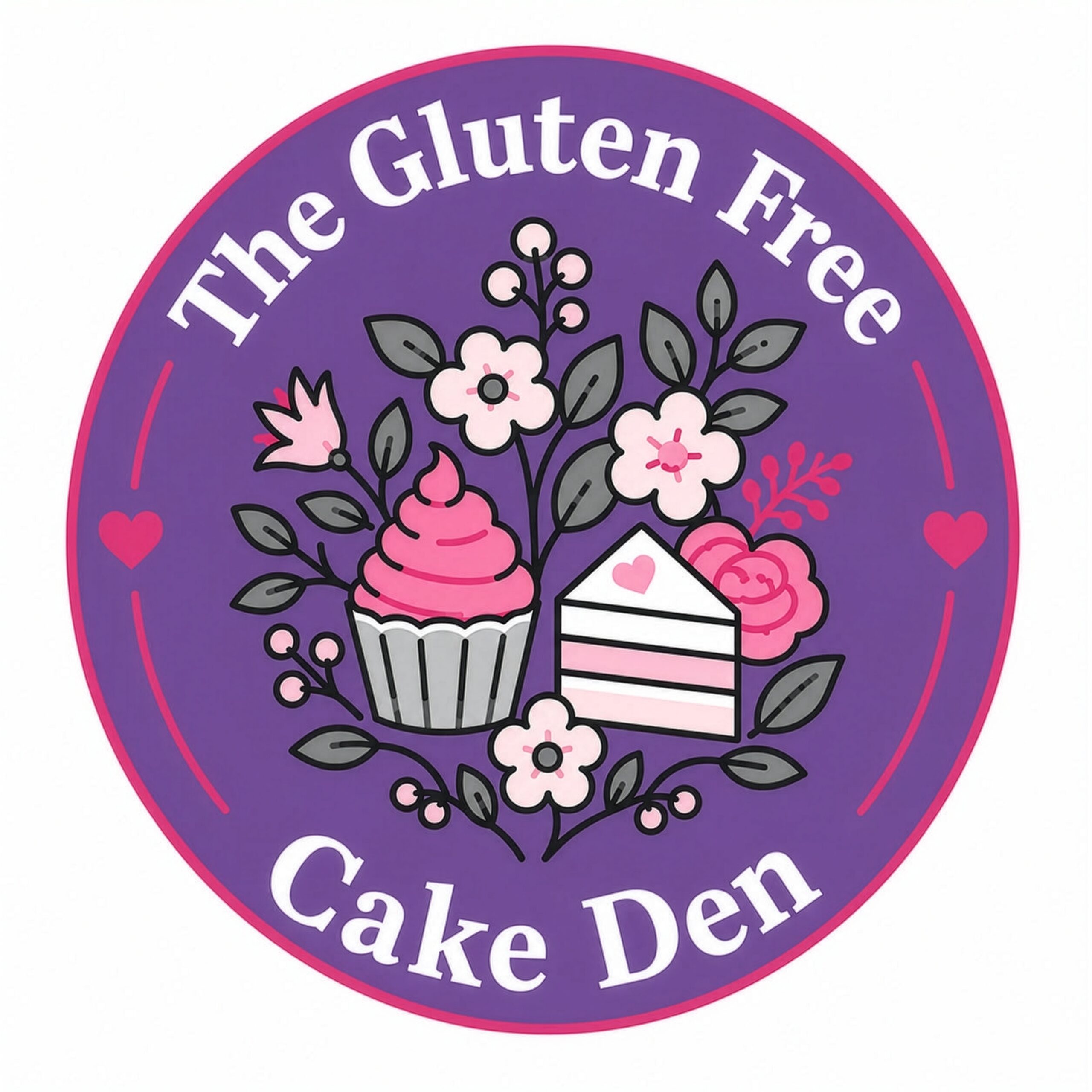The Gluten Free Cake Den Logo